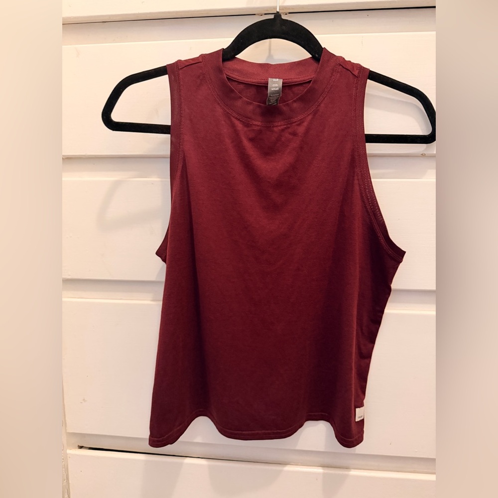 Vuori Deep Burgundy small Tank Top